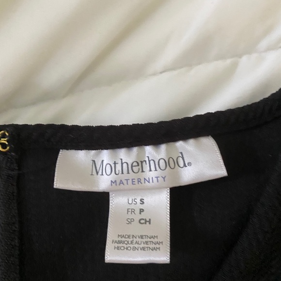 Black maternity dress - Picture 4 of 4